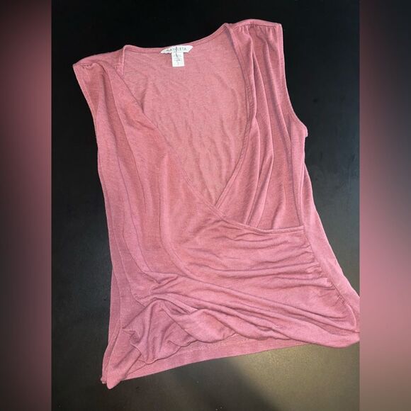 Athleta Breezy Wrap Tank Size Small GUC - Picture 2 of 5